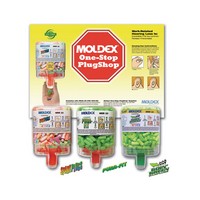 Moldex-Metric Inc. 0604 Moldex One-Stop PlugShop Earplug Dispenser Starter Kit (Contains 3 Dispensers Of 250 Pair Pura-Fit, 250 P